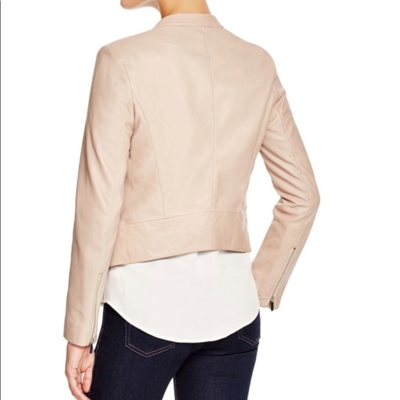 Joie || ‘Libertini’ Cropped Leather Moto Jacket - Picture 2 of 12